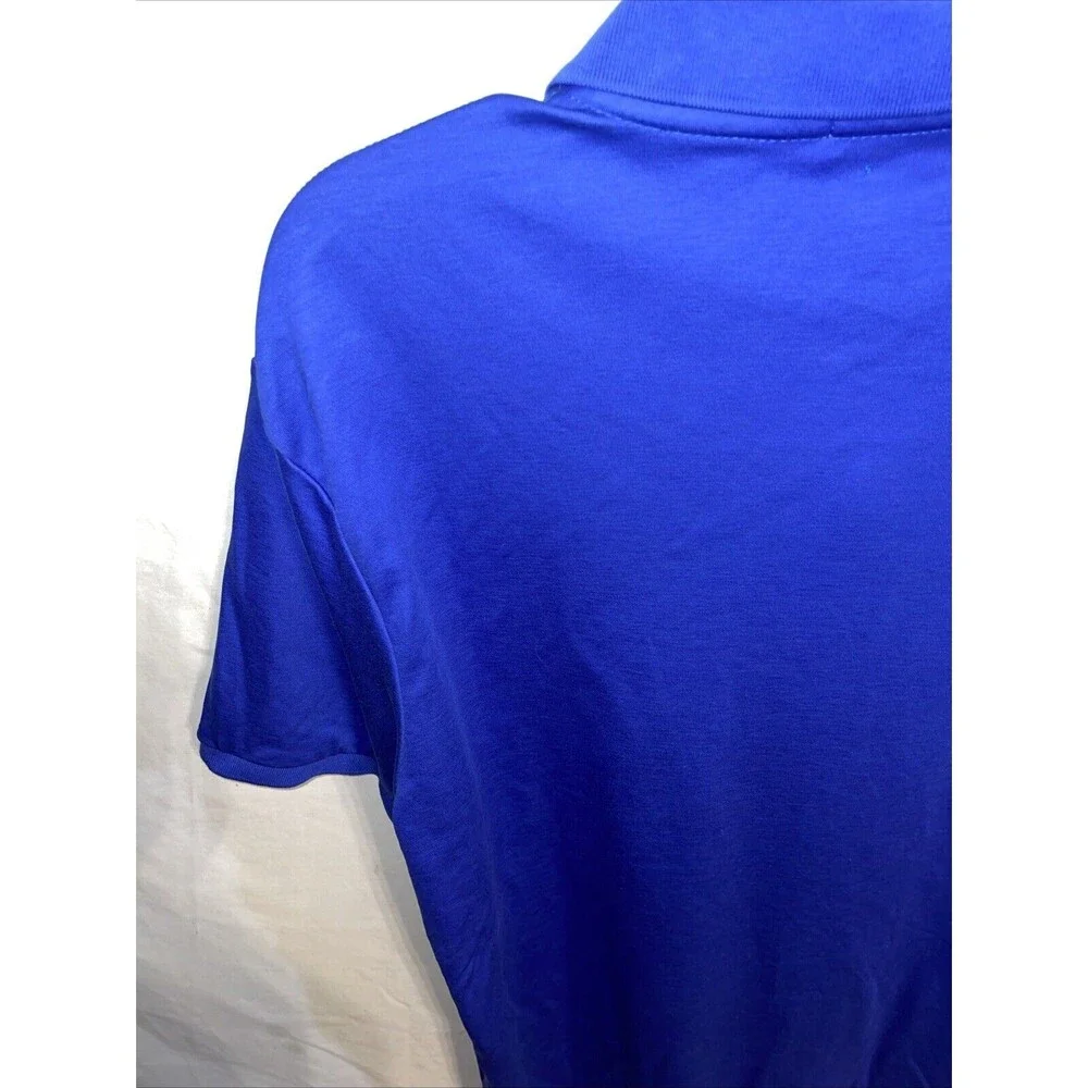 Polo Ralph Lauren Flesh Pony Mens Golf Shirt Size Large Blue Athleisure Outdoors